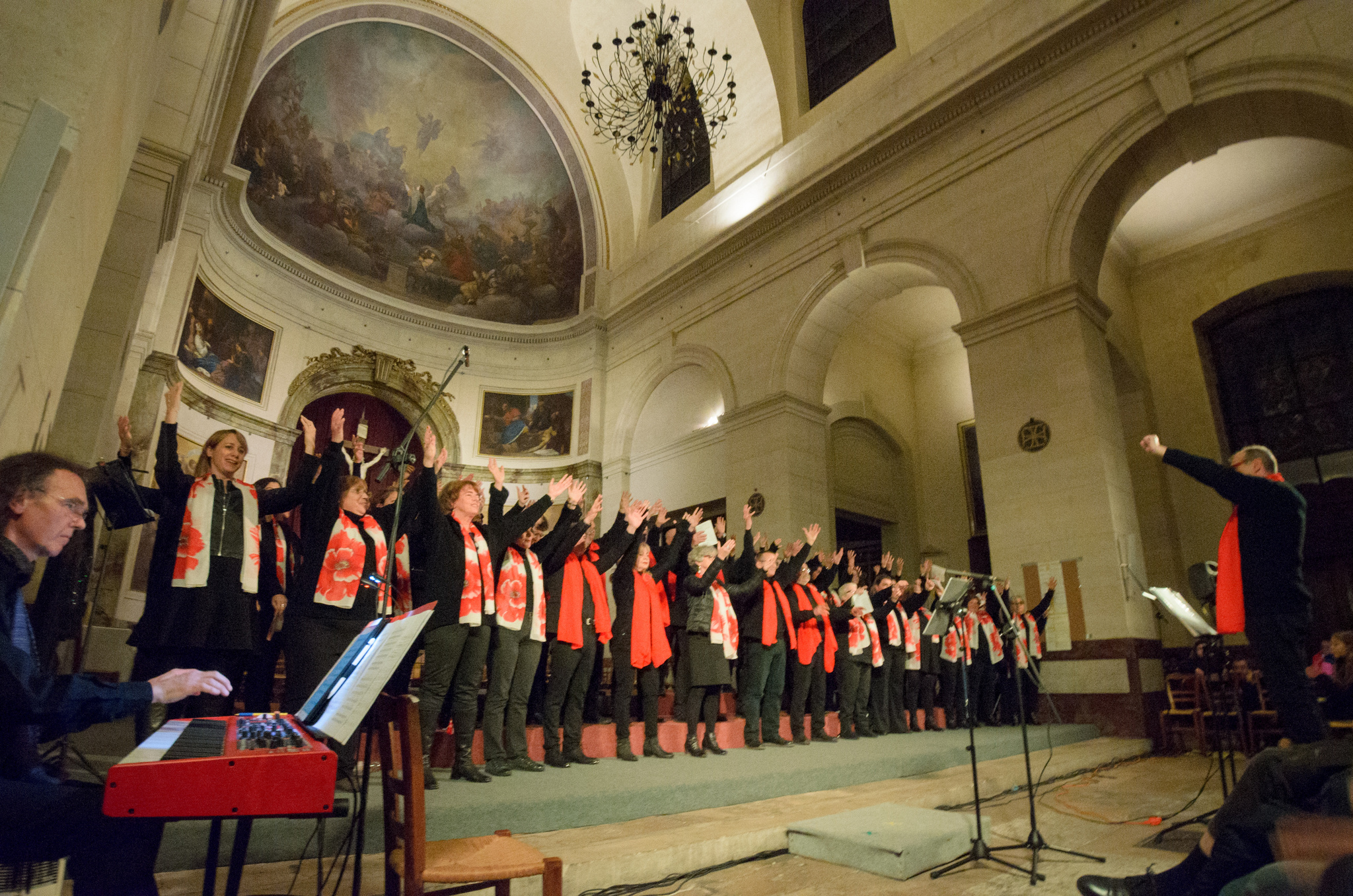 Concert "Noël des 4 coins du Monde" - Chorale Atout Choeur, Chorale Saint André - Cathédrale Saint-Louis-et-Saint-Nicolas de Choisy-le-Roi, 16 décembre 2017