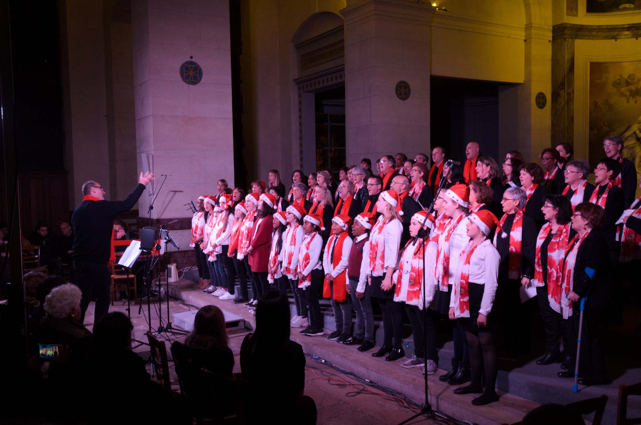 Concert "Noël des 4 coins du Monde" - Chorale Atout Choeur, Chorale Saint André - Cathédrale Saint-Louis-et-Saint-Nicolas de Choisy-le-Roi, 16 décembre 2017