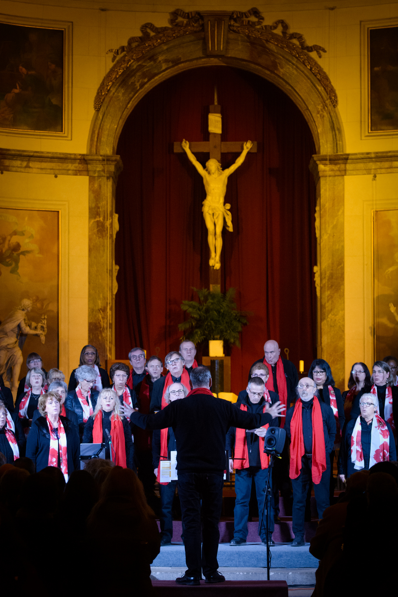 Concert "Noël des 4 coins du Monde" - Chorale Atout Choeur, Chorale Saint André - Cathédrale Saint-Louis-et-Saint-Nicolas de Choisy-le-Roi, 16 décembre 2017