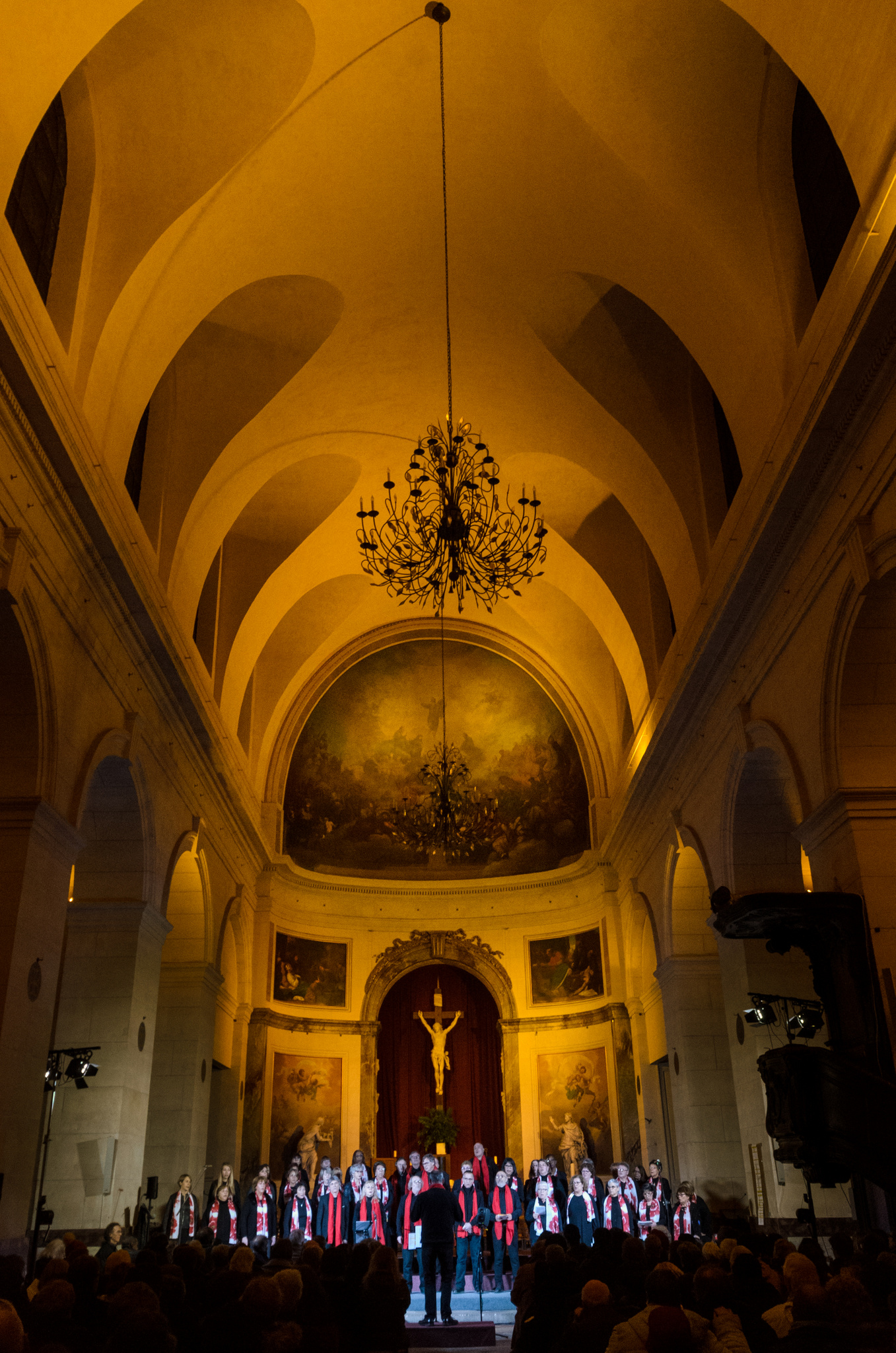 Concert "Noël des 4 coins du Monde" - Chorale Atout Choeur, Chorale Saint André - Cathédrale Saint-Louis-et-Saint-Nicolas de Choisy-le-Roi, 16 décembre 2017