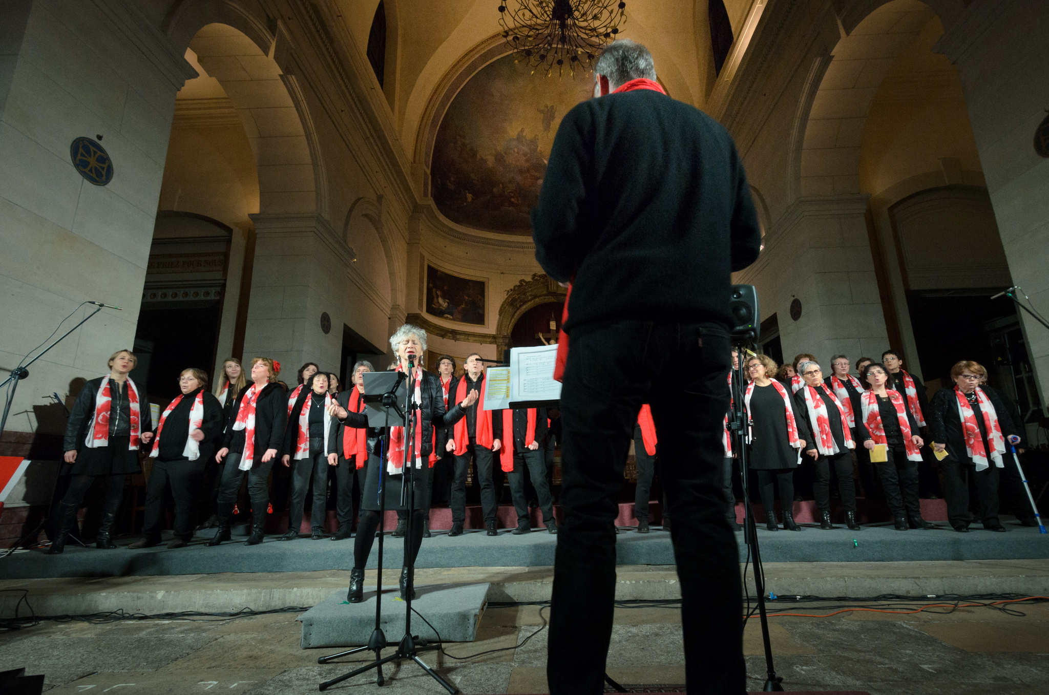 Concert "Noël des 4 coins du Monde" - Chorale Atout Choeur, Chorale Saint André - Cathédrale Saint-Louis-et-Saint-Nicolas de Choisy-le-Roi, 16 décembre 2017