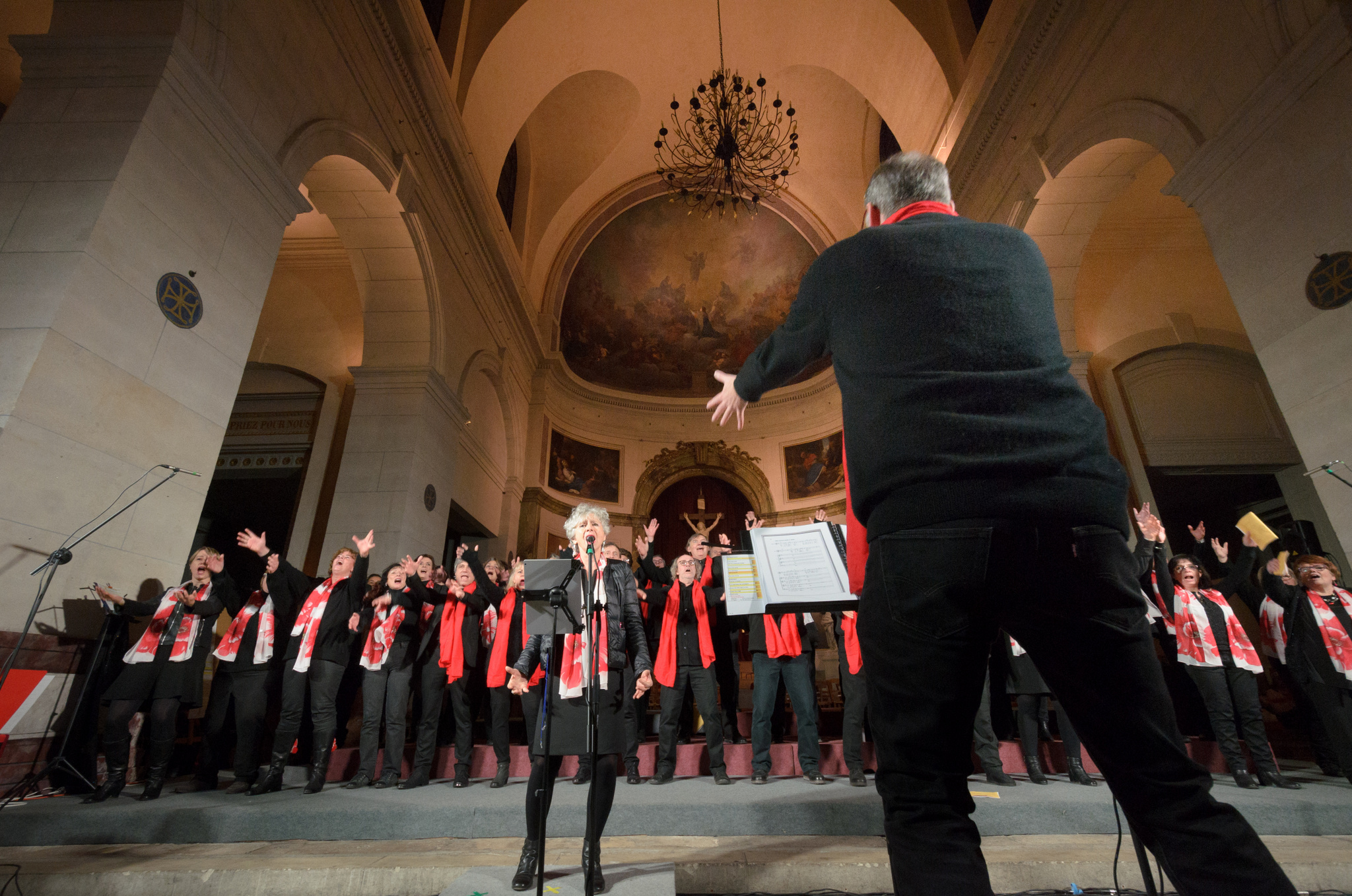 Concert "Noël des 4 coins du Monde" - Chorale Atout Choeur, Chorale Saint André - Cathédrale Saint-Louis-et-Saint-Nicolas de Choisy-le-Roi, 16 décembre 2017