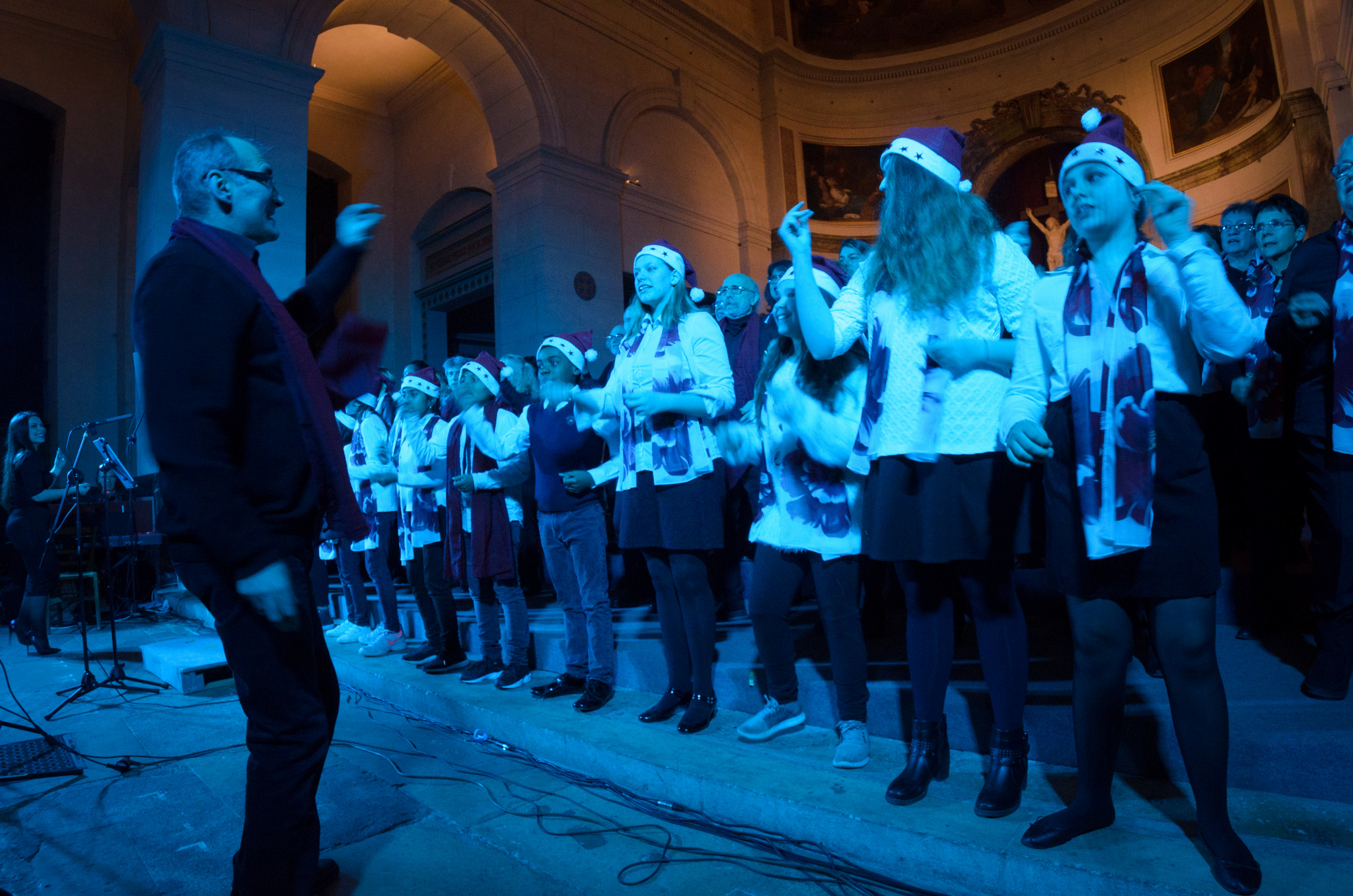 Concert \"Noël des 4 coins du Monde\" - Chorale Atout Choeur, Chorale Saint André - Cathédrale Saint-Louis-et-Saint-Nicolas de Choisy-le-Roi, 16 décembre 2017