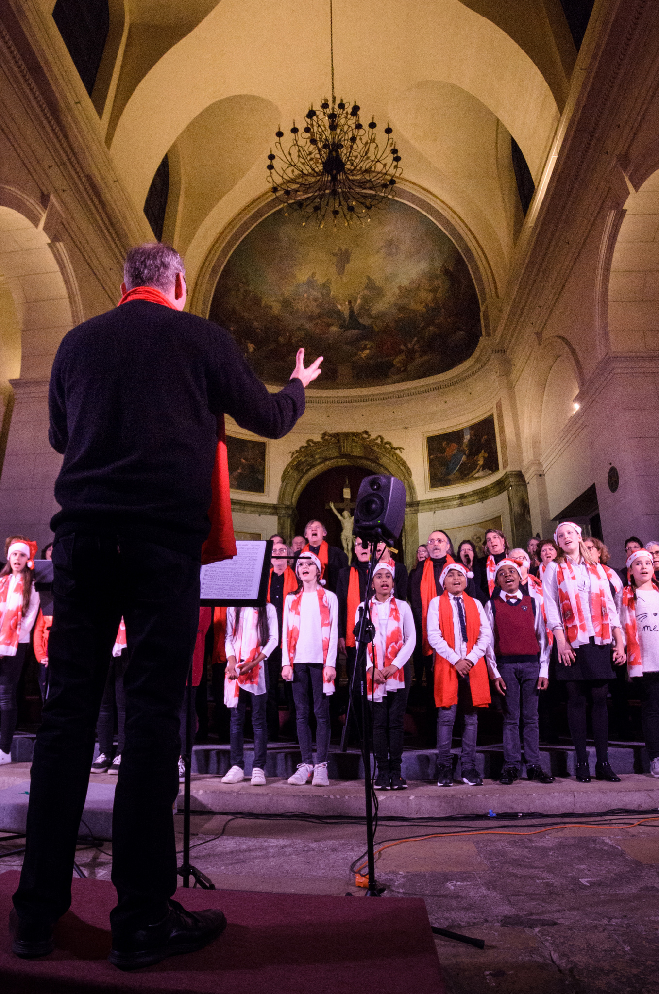 Concert "Noël des 4 coins du Monde" - Chorale Atout Choeur, Chorale Saint André - Cathédrale Saint-Louis-et-Saint-Nicolas de Choisy-le-Roi, 16 décembre 2017