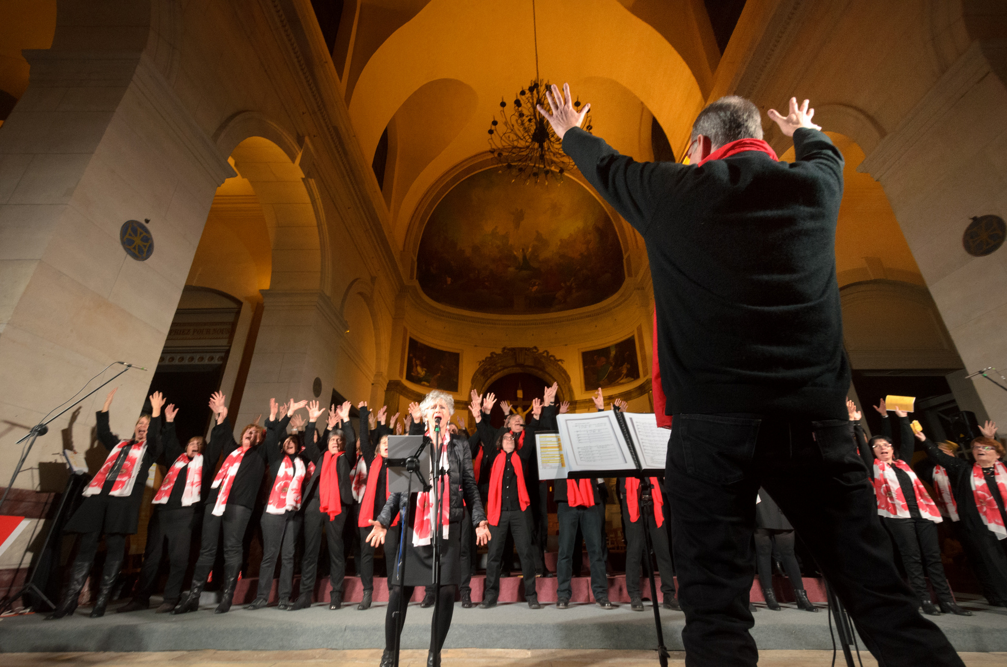 Concert "Noël des 4 coins du Monde" - Chorale Atout Choeur, Chorale Saint André - Cathédrale Saint-Louis-et-Saint-Nicolas de Choisy-le-Roi, 16 décembre 2017